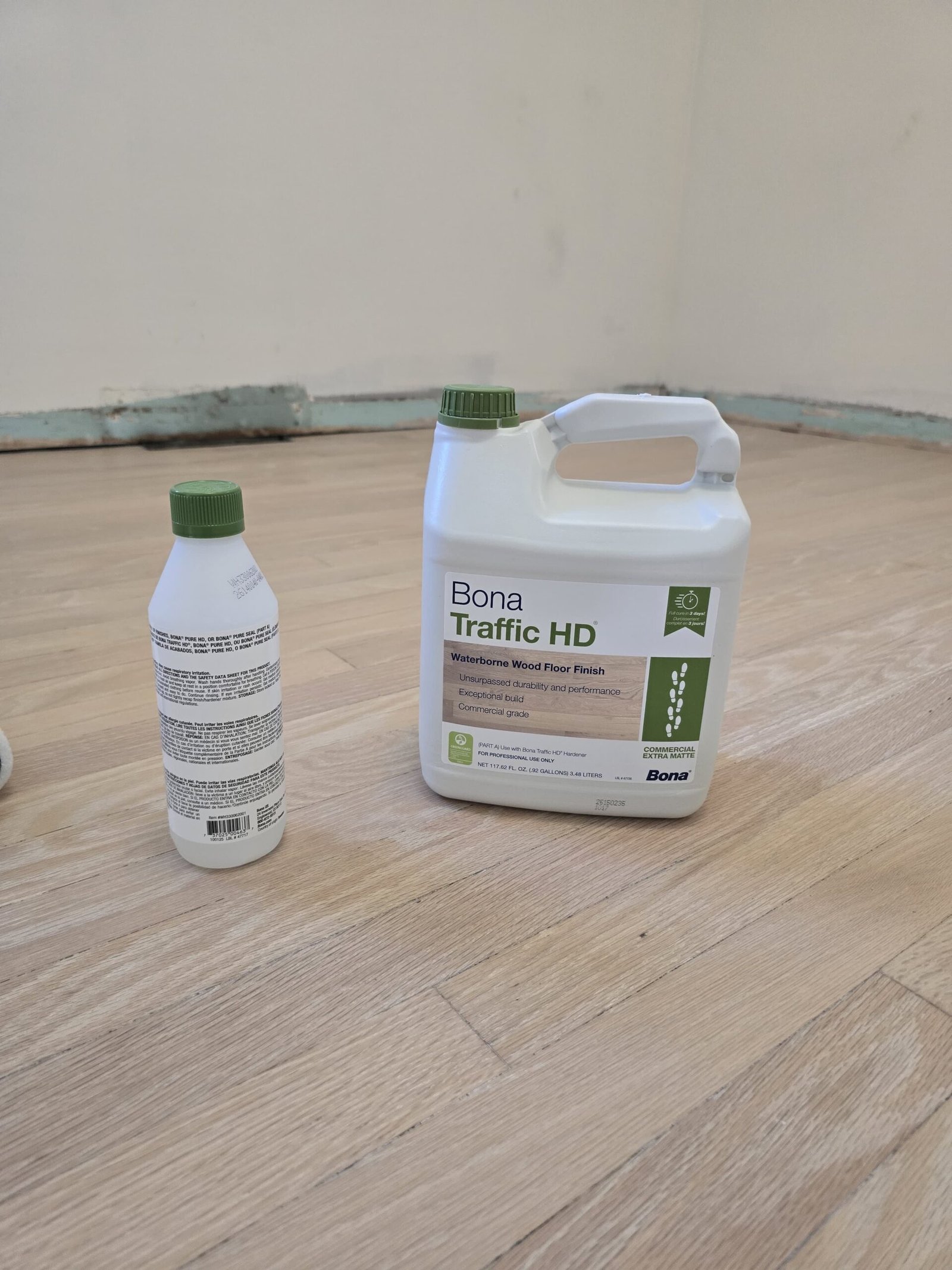 Bona Traffic HD Extra Matte hardwood floor finish used by RZR Hardwood Flooring