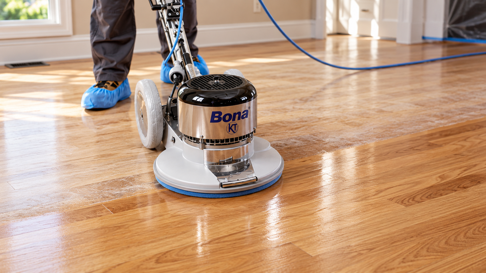 Professional hardwood floor refinishing and floor care in Chicago IL by RZR Hardwood Flooring