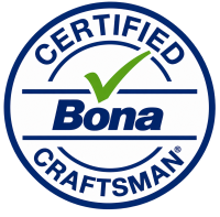 Bona Certified Craftsman logo – RZR Hardwood Flooring